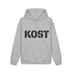 KOST Stencil Logo Hoodie — Vintage Military Streetwear Pullover