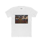 Russia Skyline Graphic Tee — Moscow Cityscape with Double-Headed Eagle