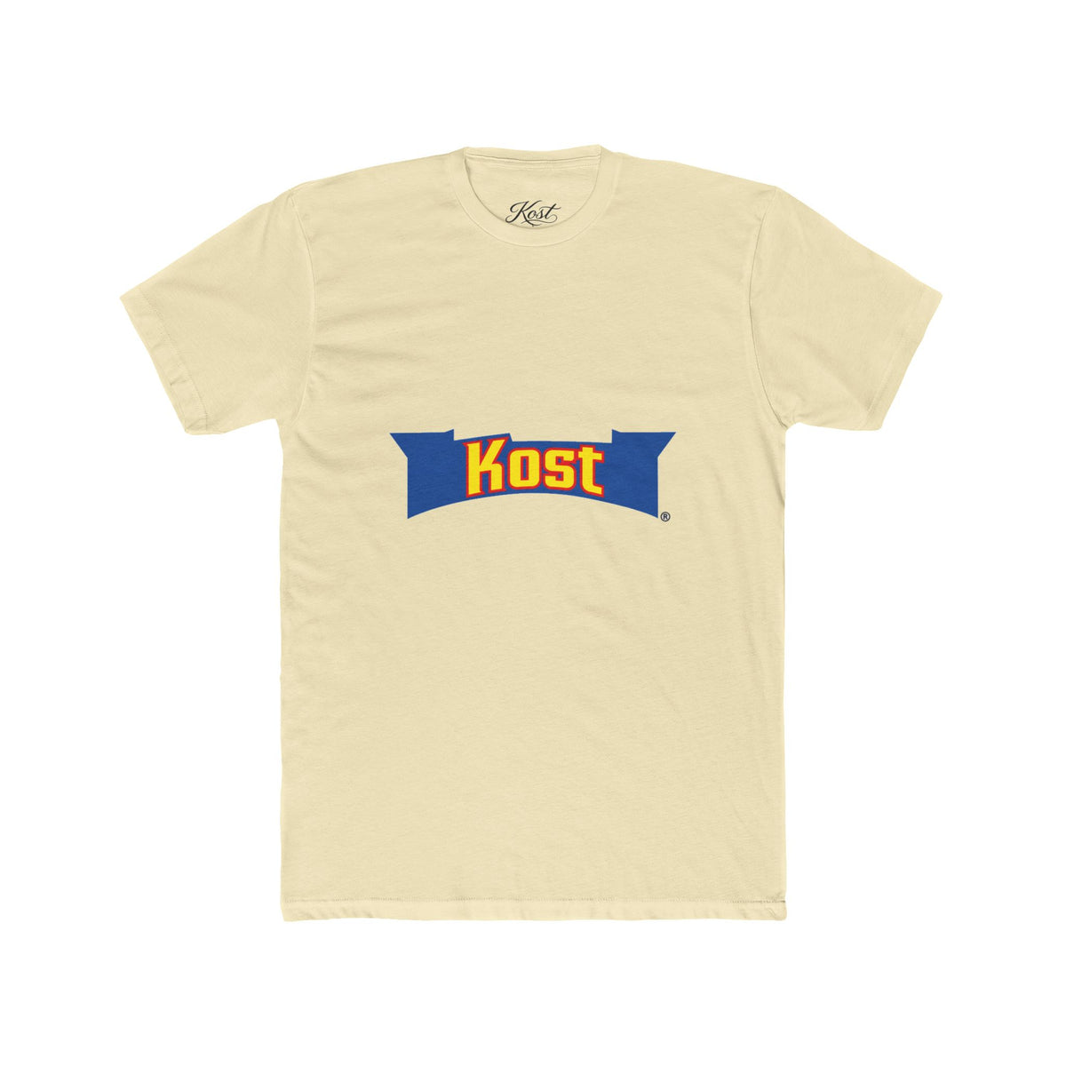 Kost Banner Tee — Retro Athletic Logo T-Shirt