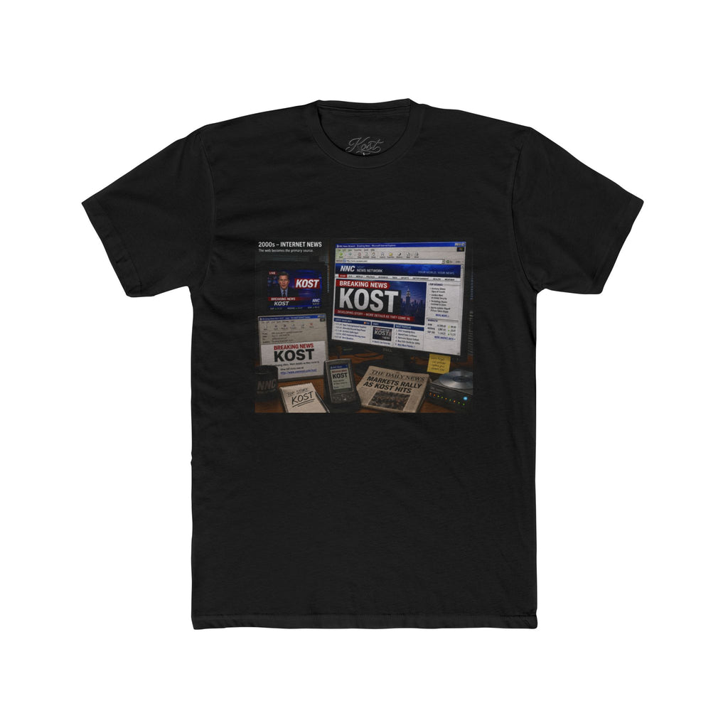 KOST Radio Collage Tee — Vintage Music Station Graphic T‑Shirt