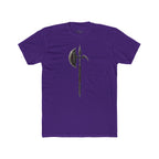 Dark Fantasy Scythe Moon Graphic T-Shirt