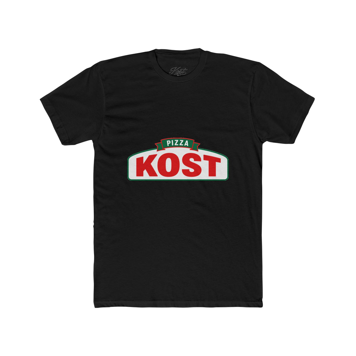 Pizza Kost Logo Tee — Vintage-Inspired Pizza Shop T-Shirt