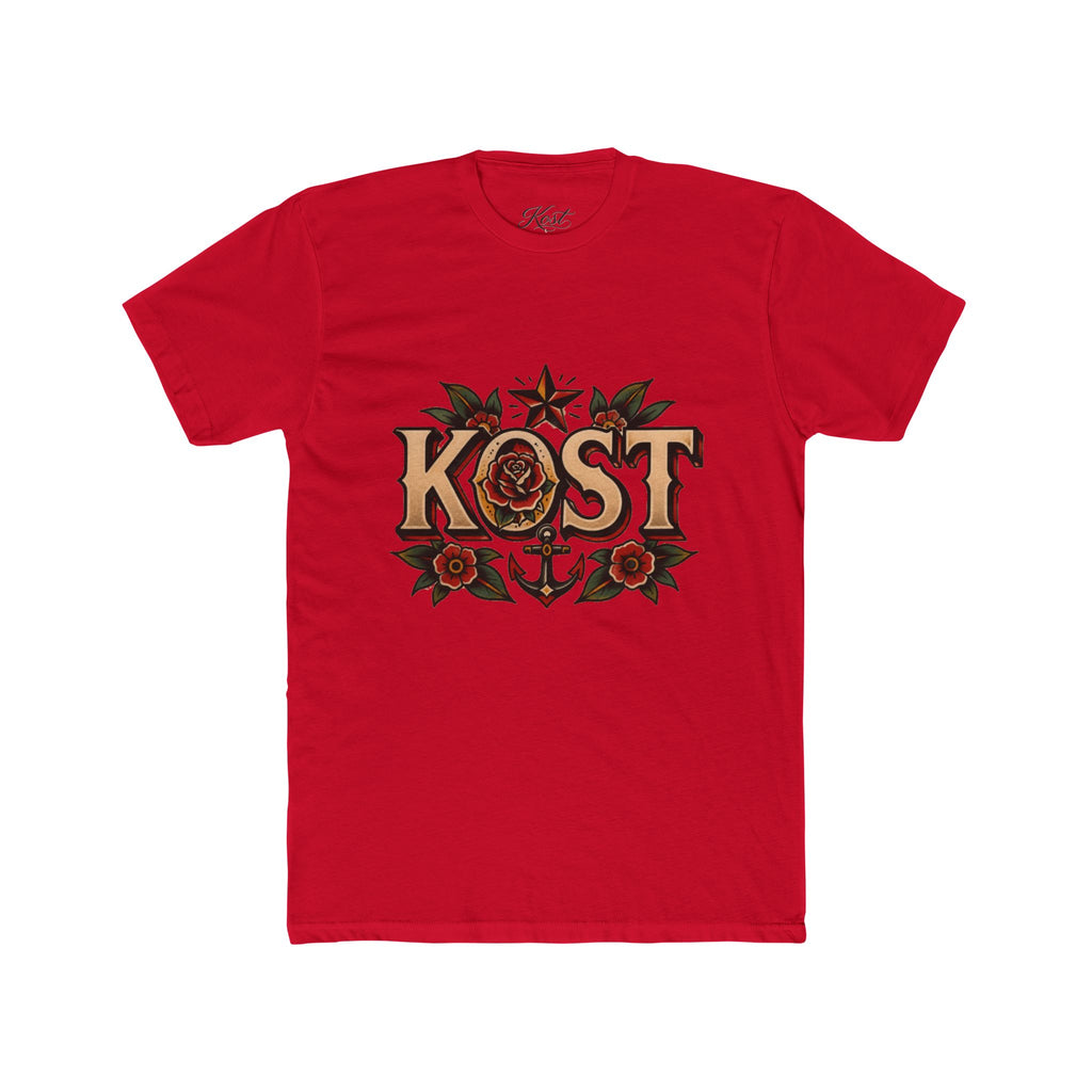 KØST Gothic Floral Graphic T-Shirt