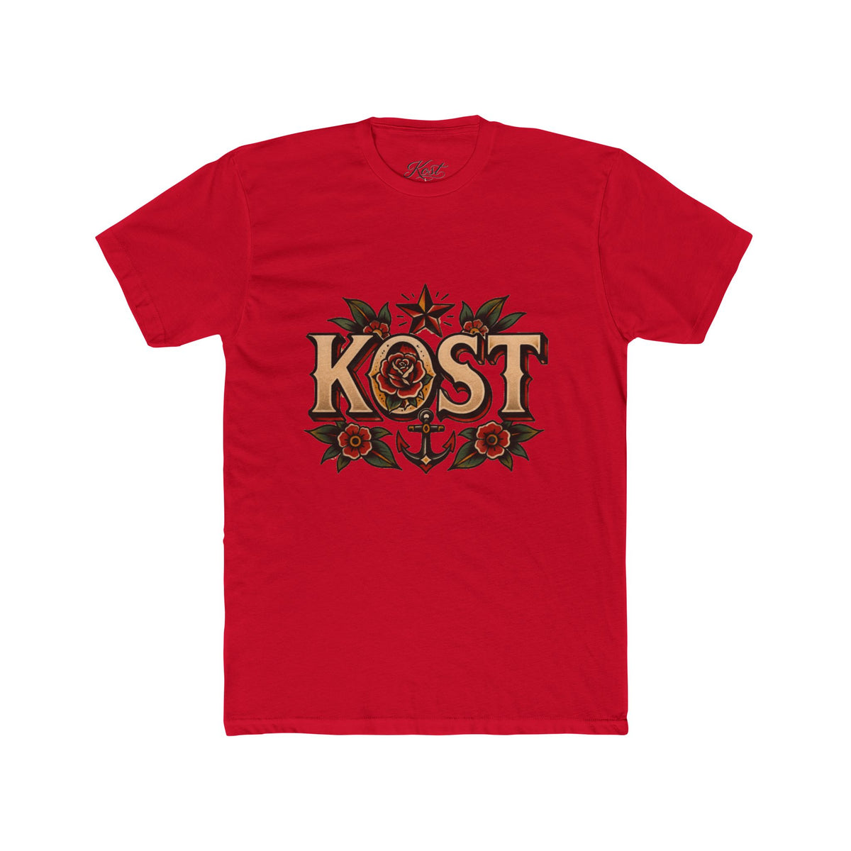 KØST Gothic Floral Graphic T-Shirt