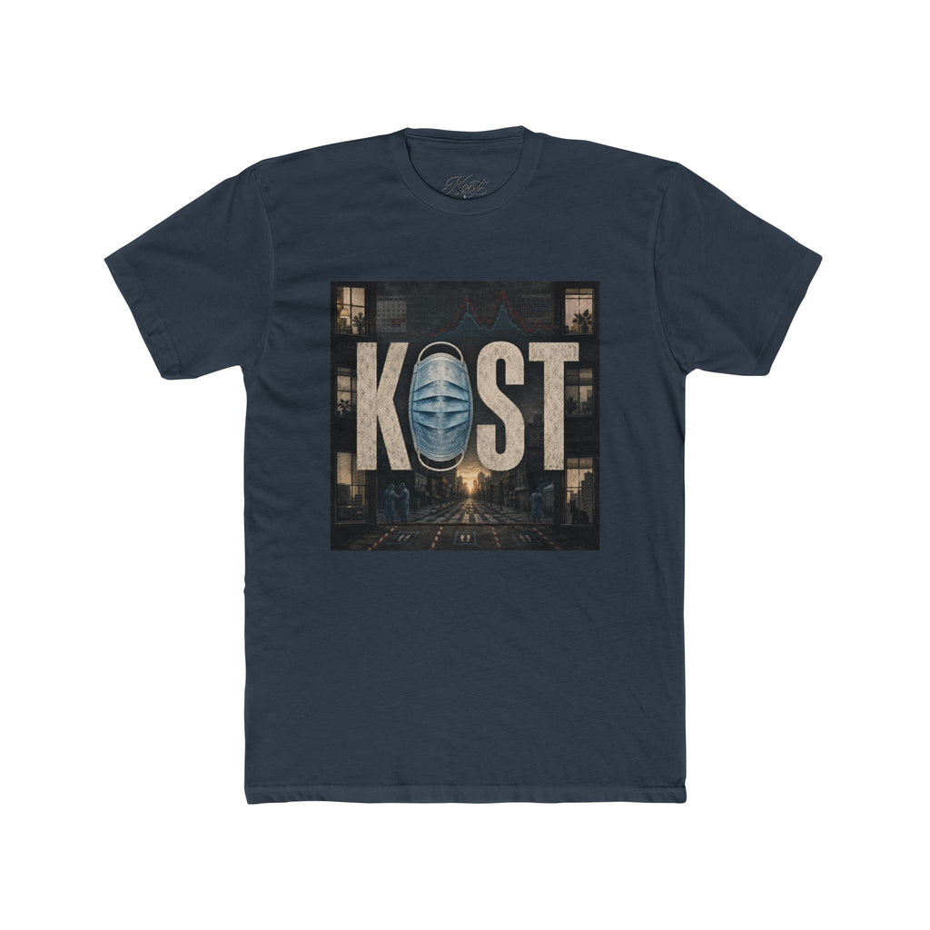 KOST Vintage Microphone Tee — Retro Radio Broadcast Graphic T-Shirt