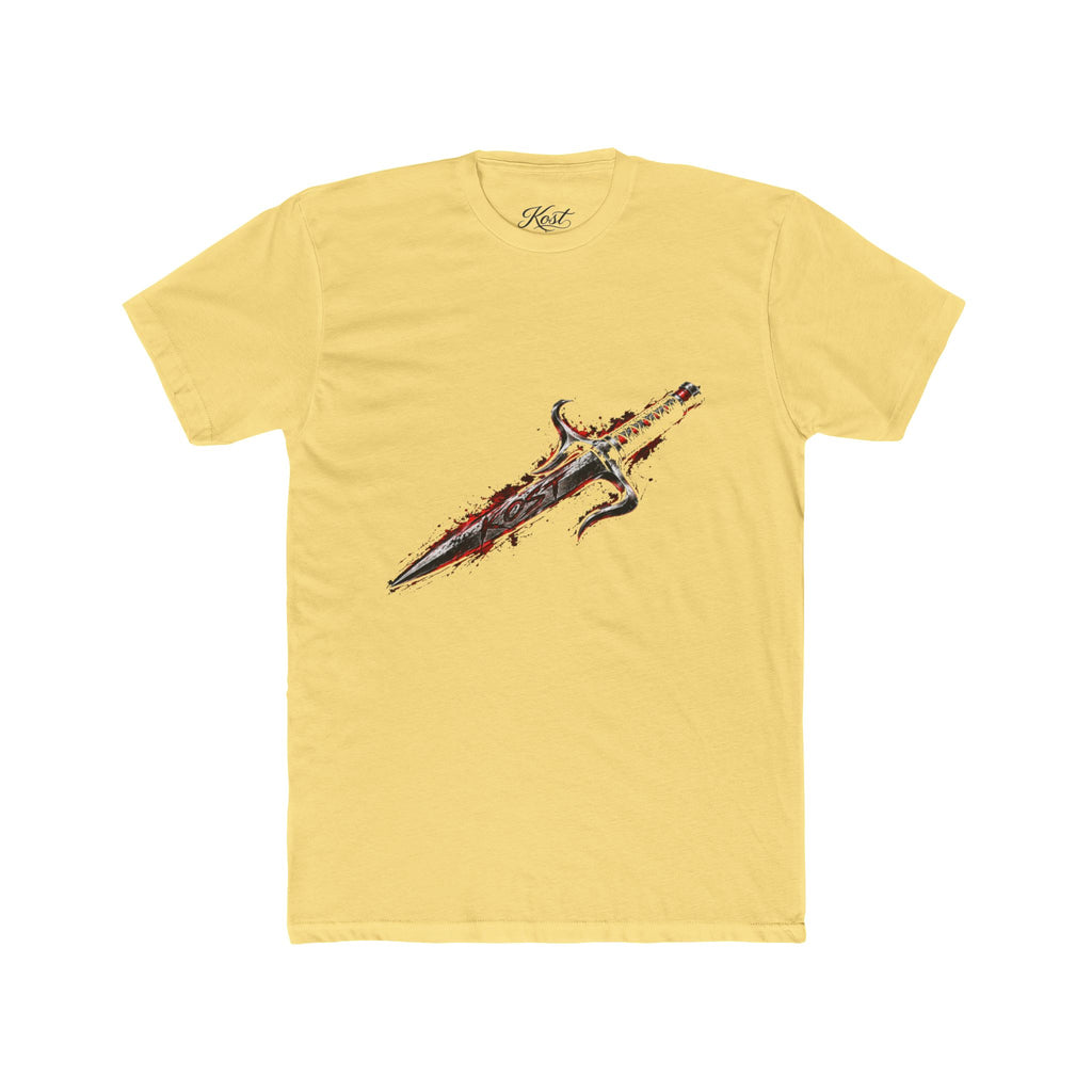 Vintage Sword Graphic Cotton T-Shirt