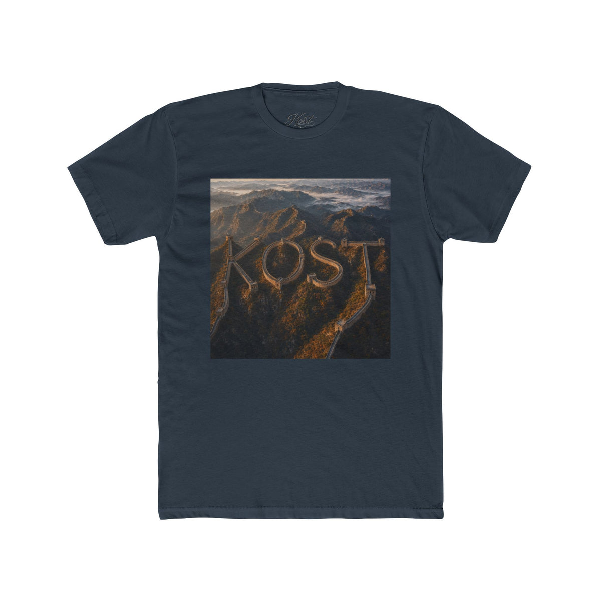 Lost Landscape T-Shirt — Mountain Aerial Photo Tee
