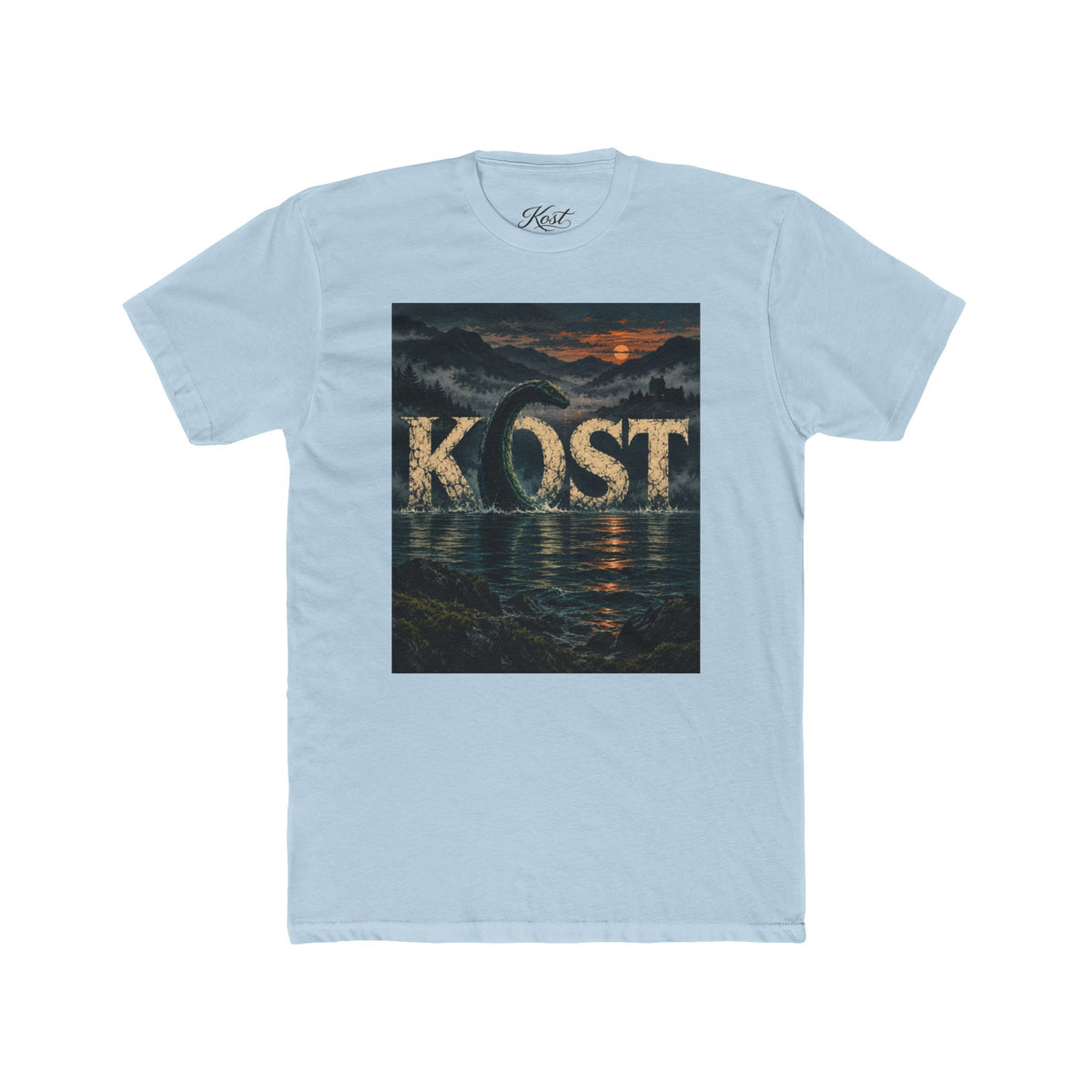 KOST Reflection Tee — Vintage Ocean Sunset Graphic T-Shirt