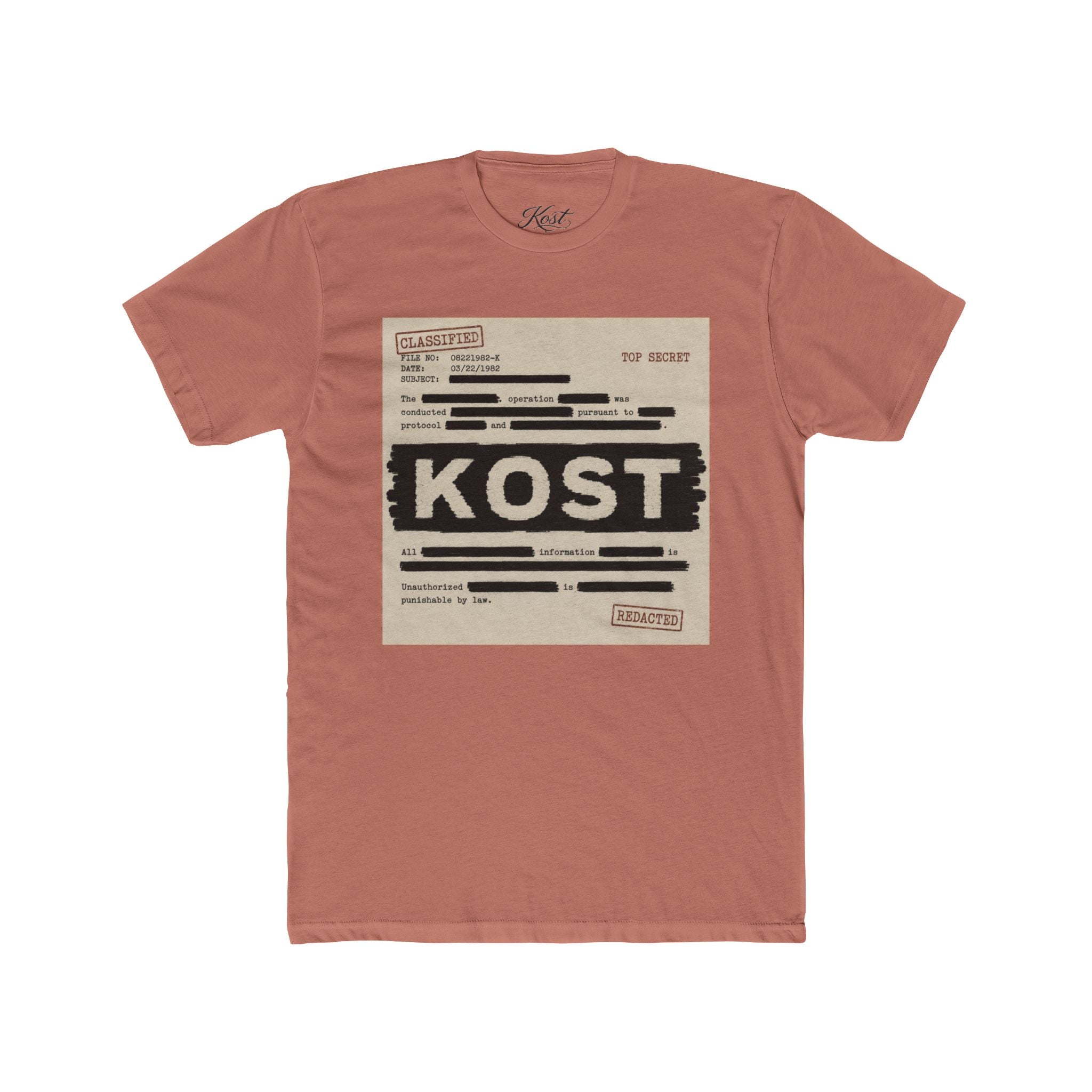 KOST Classified File Graphic Tee