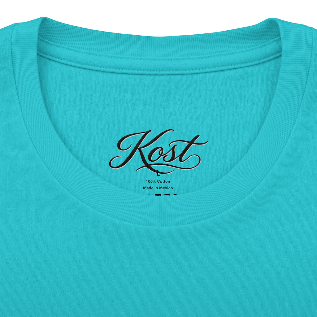Kost 3D Script Tee — Vintage Wireframe Logo T-Shirt
