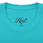 Kost 3D Script Tee — Vintage Wireframe Logo T-Shirt