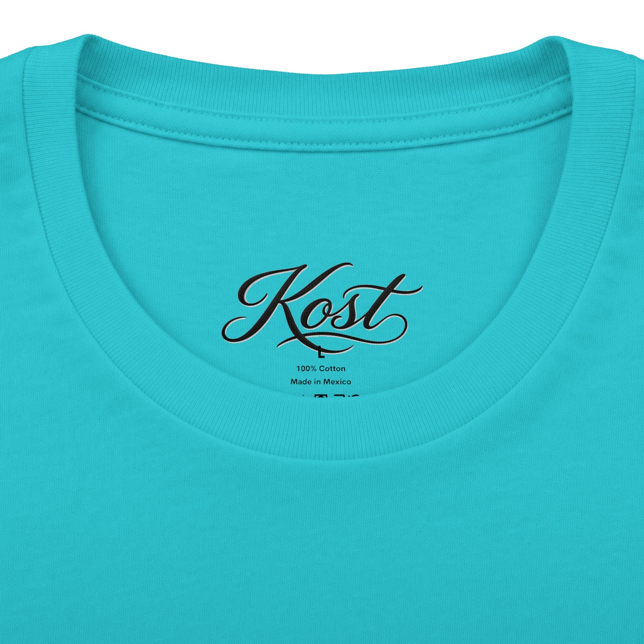 Kost 3D Script Tee — Vintage Wireframe Logo T-Shirt