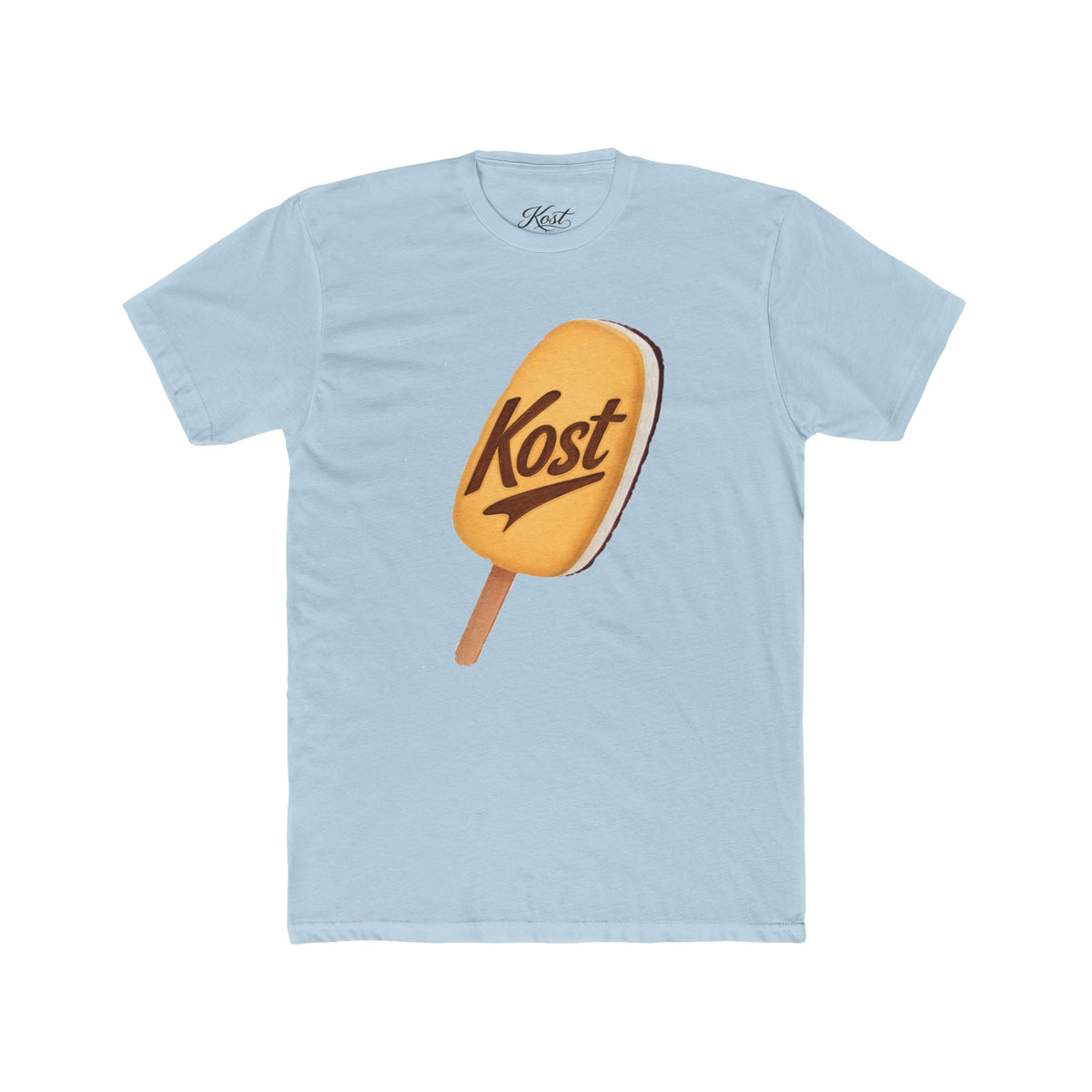 Ice Pop Logo Tee — "Kost" Retro Popsicle Graphic T-Shirt