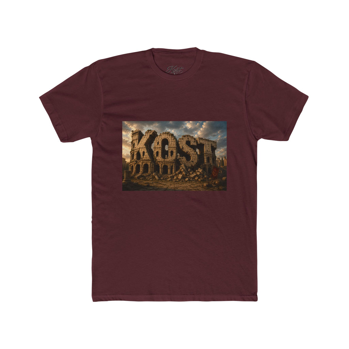 KOST Ruins Graphic Tee — Vintage Apocalyptic Urban Art T-Shirt