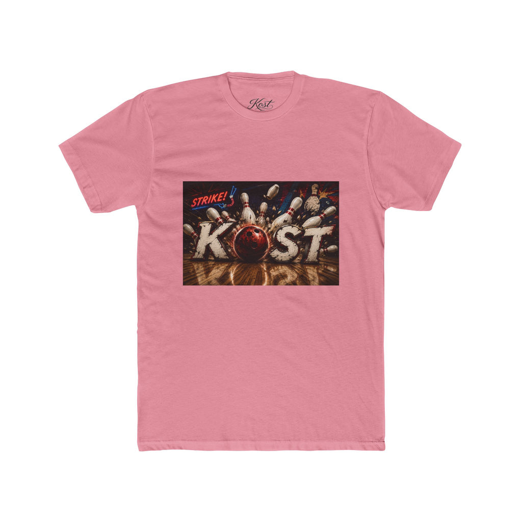 Bowling Strike Graphic Tee — "KOST" Pinfall Design
