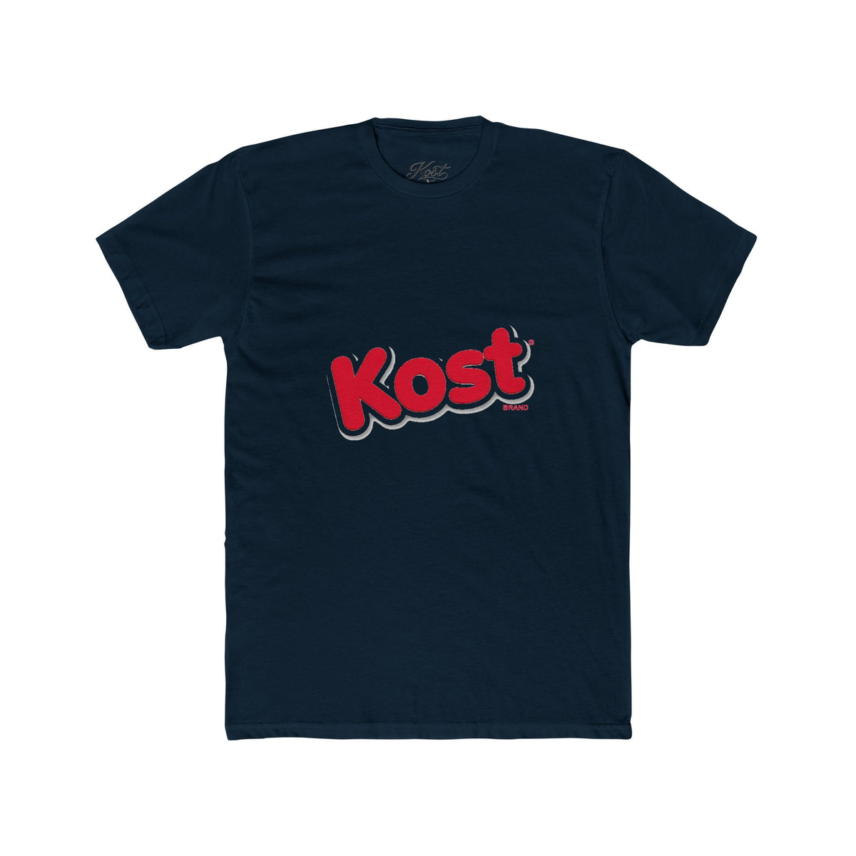 Kost Logo Tee — Retro Red Graphic T-Shirt