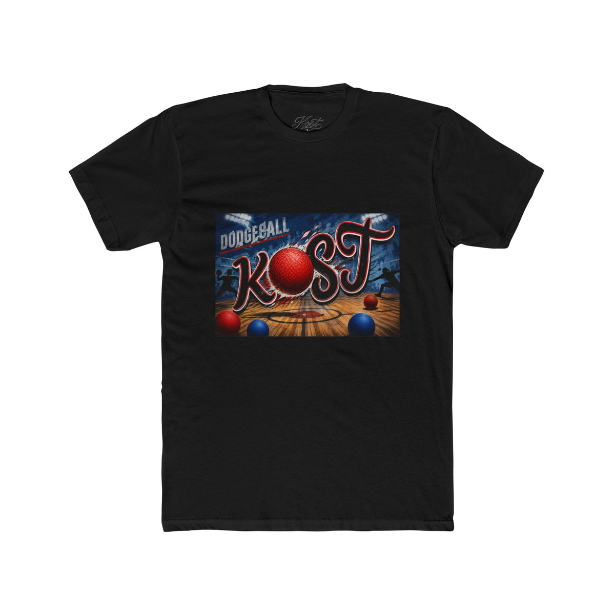 Dodgeball KOST Retro Graphic Tee — Vintage Sports Crew Shirt