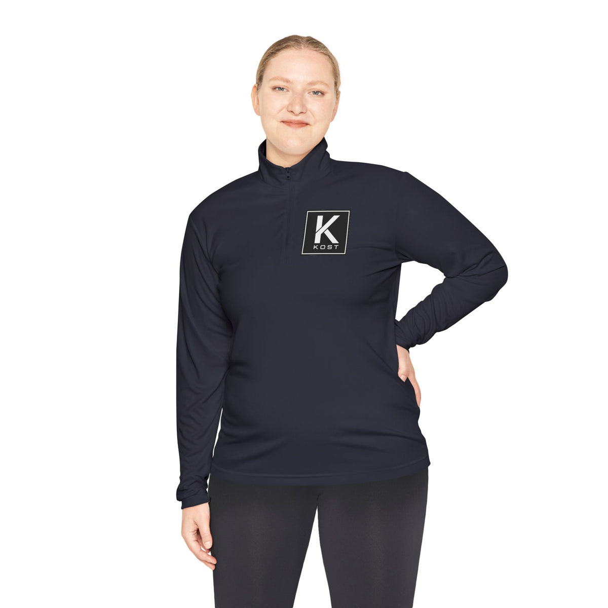Kost Crown Logo Quarter-Zip Pullover