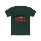 Cosmic Burst Tee — 'KOST' Retro Space Graphic T-Shirt