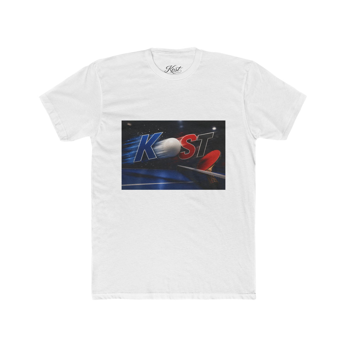 Retro Kosi Logo Tee — Vintage Racing Graphic Cotton Shirt