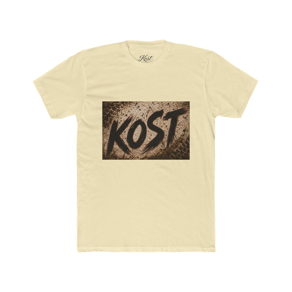KOST Graphic T-Shirt – Vintage Brown Logo Tee