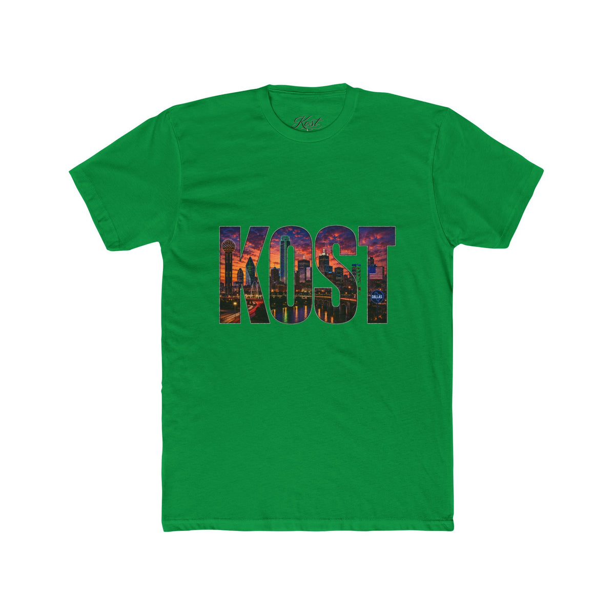 KOST Cityscape Graphic Tee — Urban Skyline Lettered T-Shirt