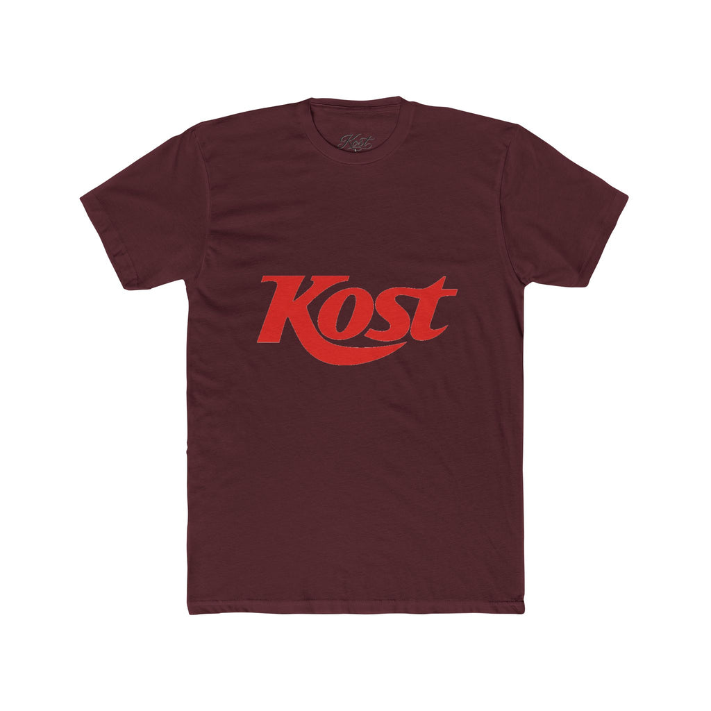 Kost Logo Tee — Vintage-Inspired Red Logo T-Shirt