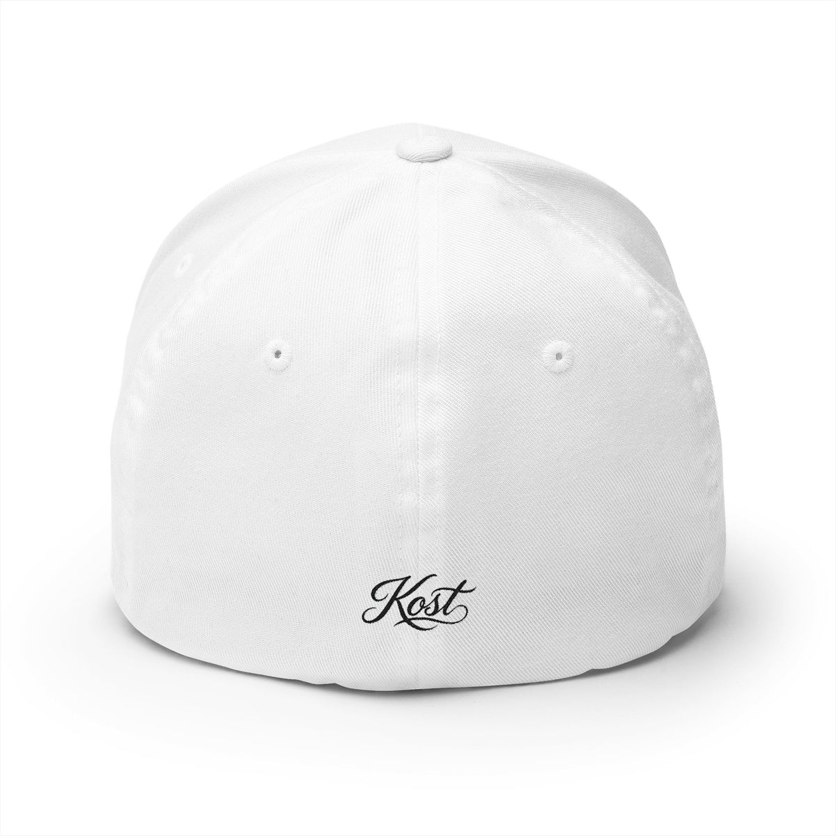 Embroidered 'Kost' Baroque Gold Logo Cap — Structured Closed-Back Hat