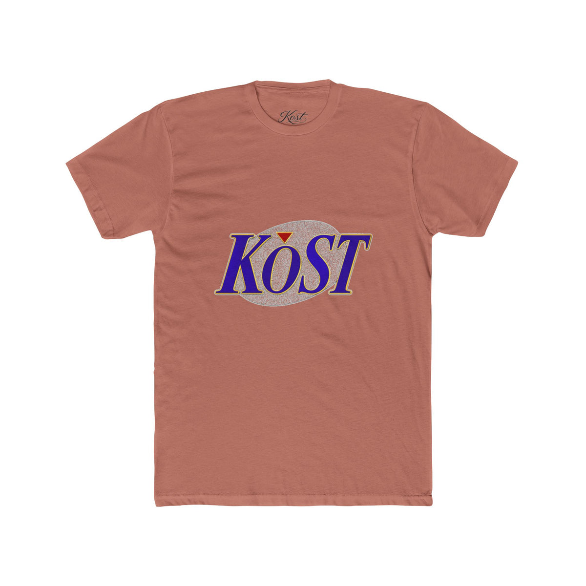 KōST Logo Tee — Retro Script Graphic T‑Shirt