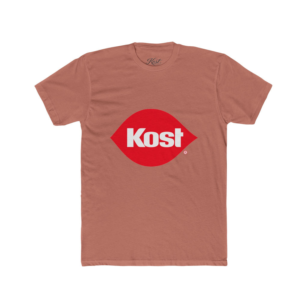 Kost Logo Tee — Retro Red Graphic Cotton T-Shirt