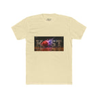 Cosmic Burst Tee — 'KOST' Retro Space Graphic T-Shirt