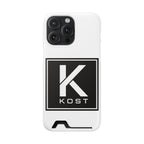 KOST Logo Phone Case with Card Holder