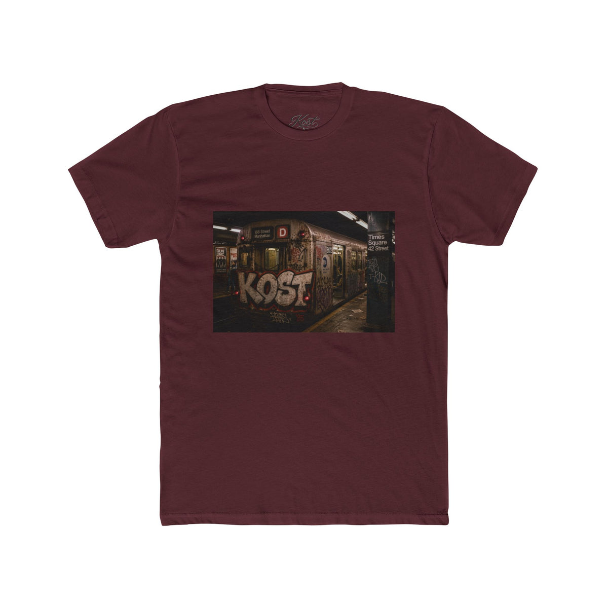 KOST Subway Graffiti Tee — Urban Streetwear Graphic T-Shirt