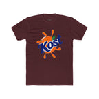 Kost Orange Splash Tee - Retro Logo Graphic T-Shirt
