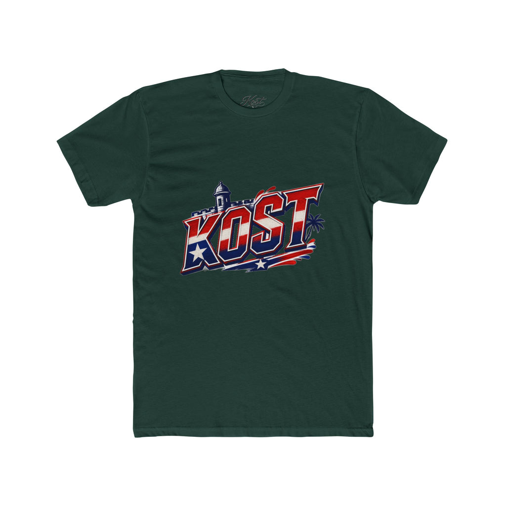 KOST Retro Palm Beach T-Shirt — Americana Surf Vibes