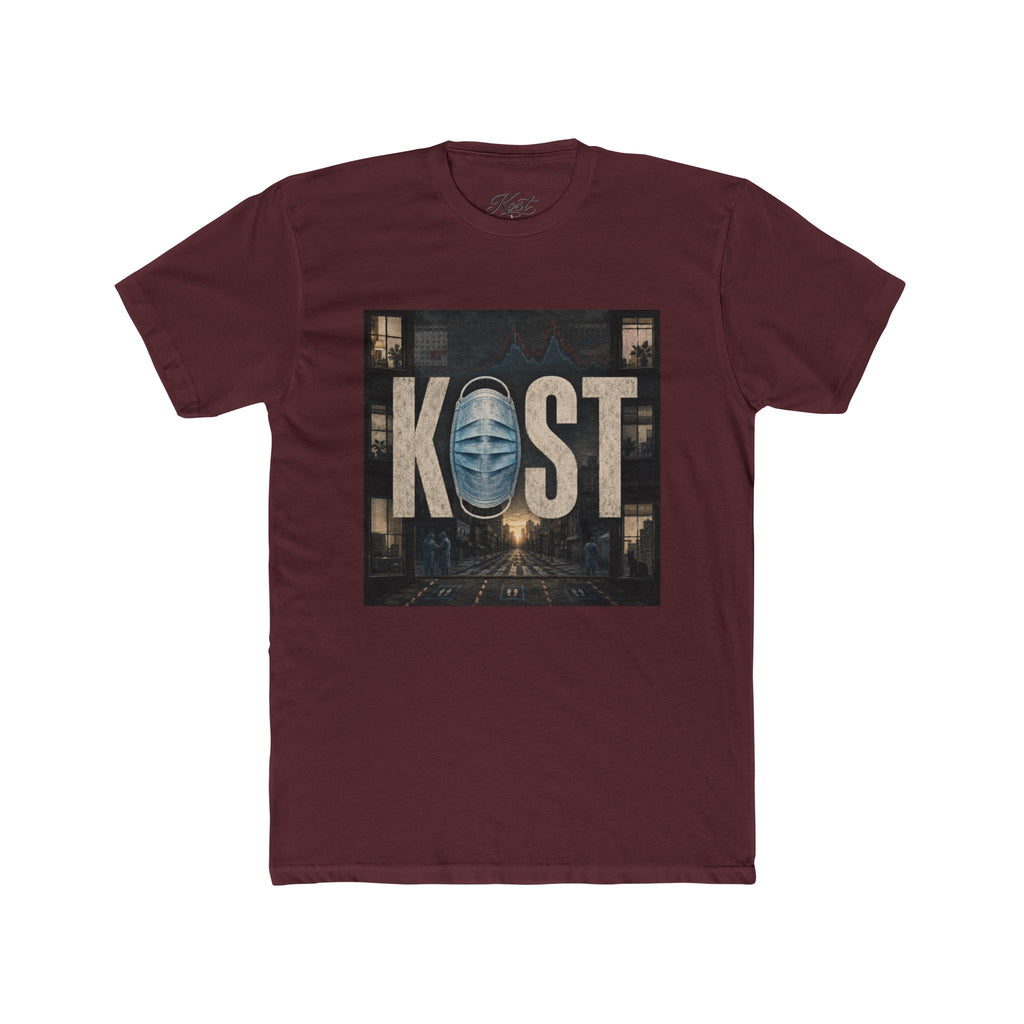 KOST Vintage Microphone Tee — Retro Radio Broadcast Graphic T-Shirt