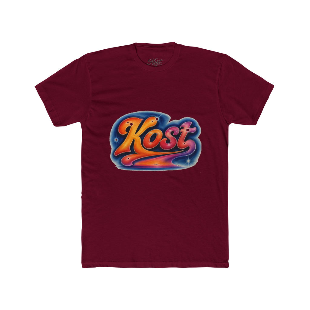 Retro 'Kost' Graphic Tee — Vintage Cosmic Logo T-Shirt