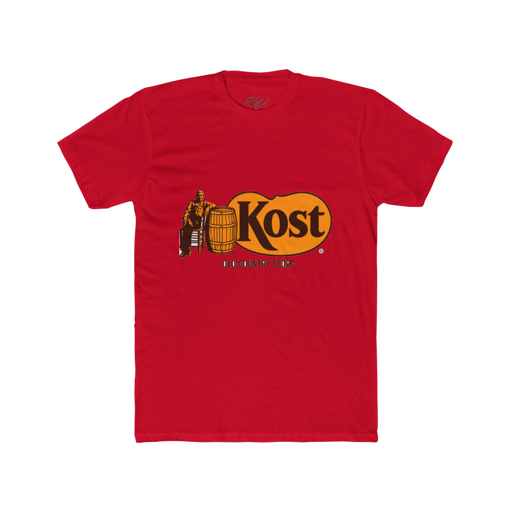 Kost Old Country Store Tee — Vintage Barrel Logo Cotton T-Shirt