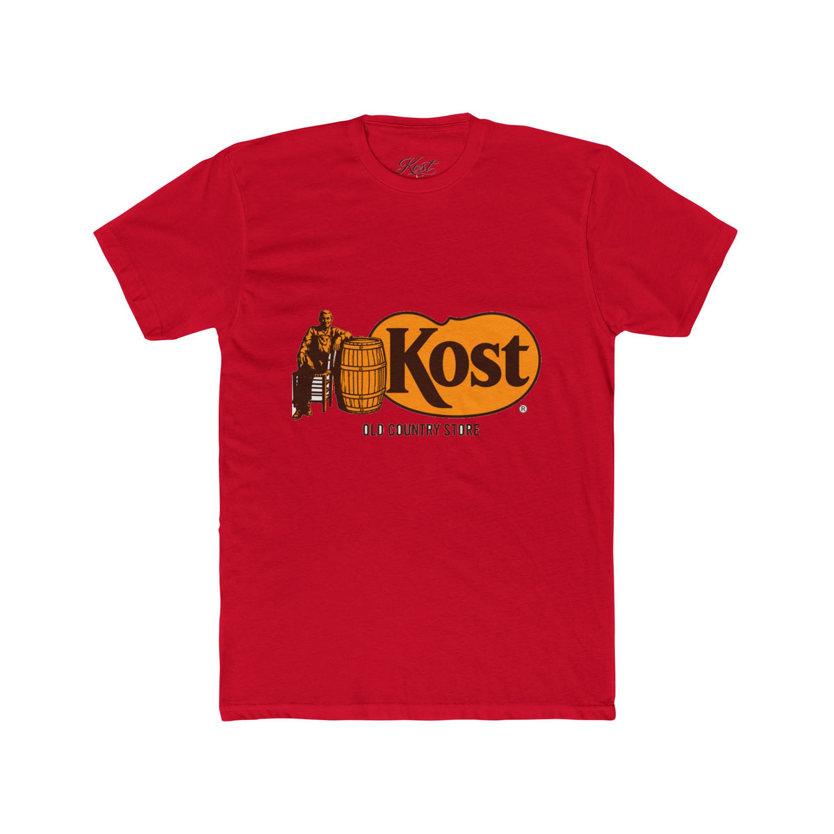 Kost Old Country Store Tee — Vintage Barrel Logo Cotton T-Shirt