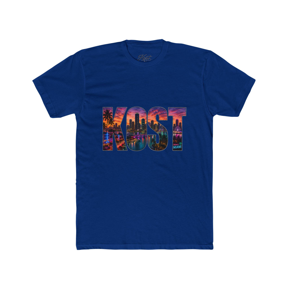 KOST Skyline Tee — Vintage Sunset City Graphic T-Shirt