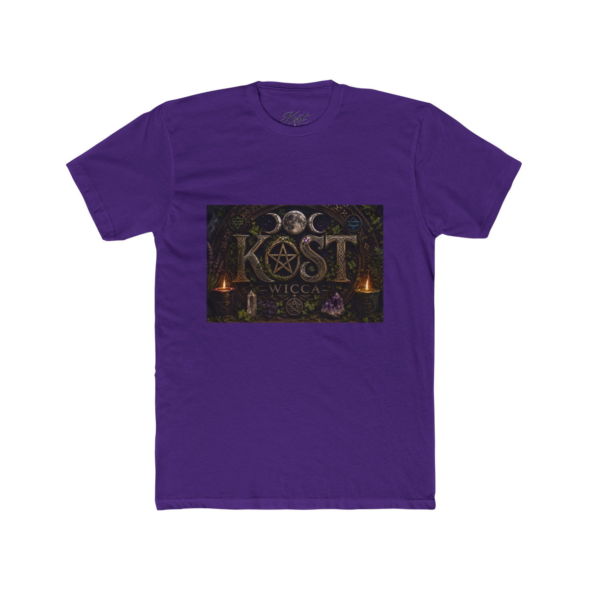 Wiccan KØST Moon Phases Graphic Tee — Pagan Witchcraft T-Shirt