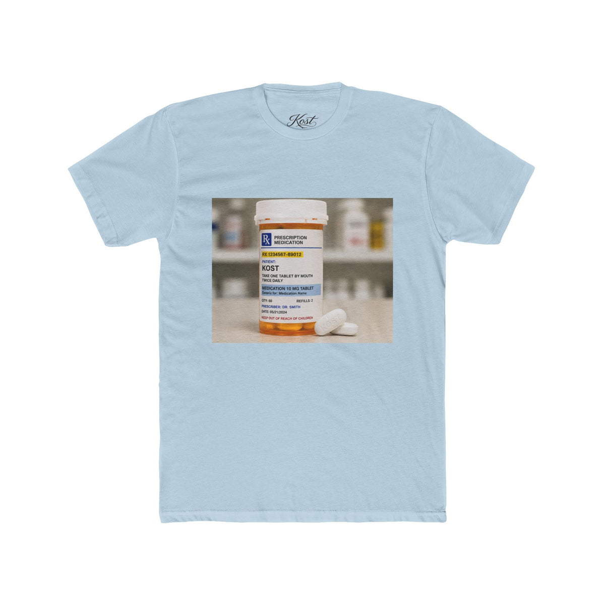 Prescription Bottle Graphic T-Shirt