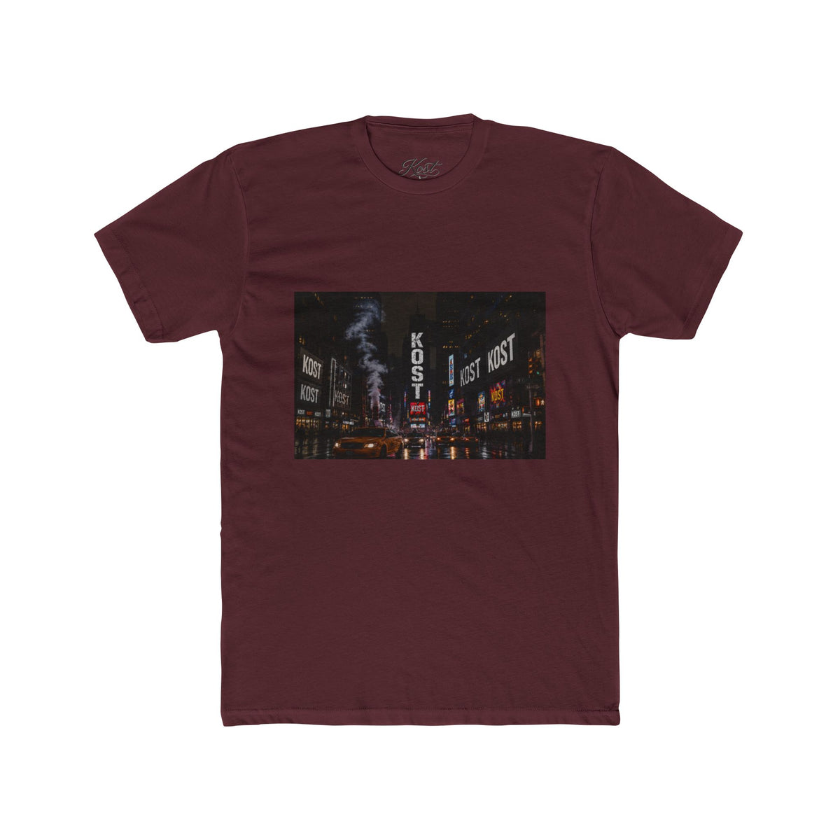 City Nightscape Tee — 'Lost' Neon Street Photography Shirt
