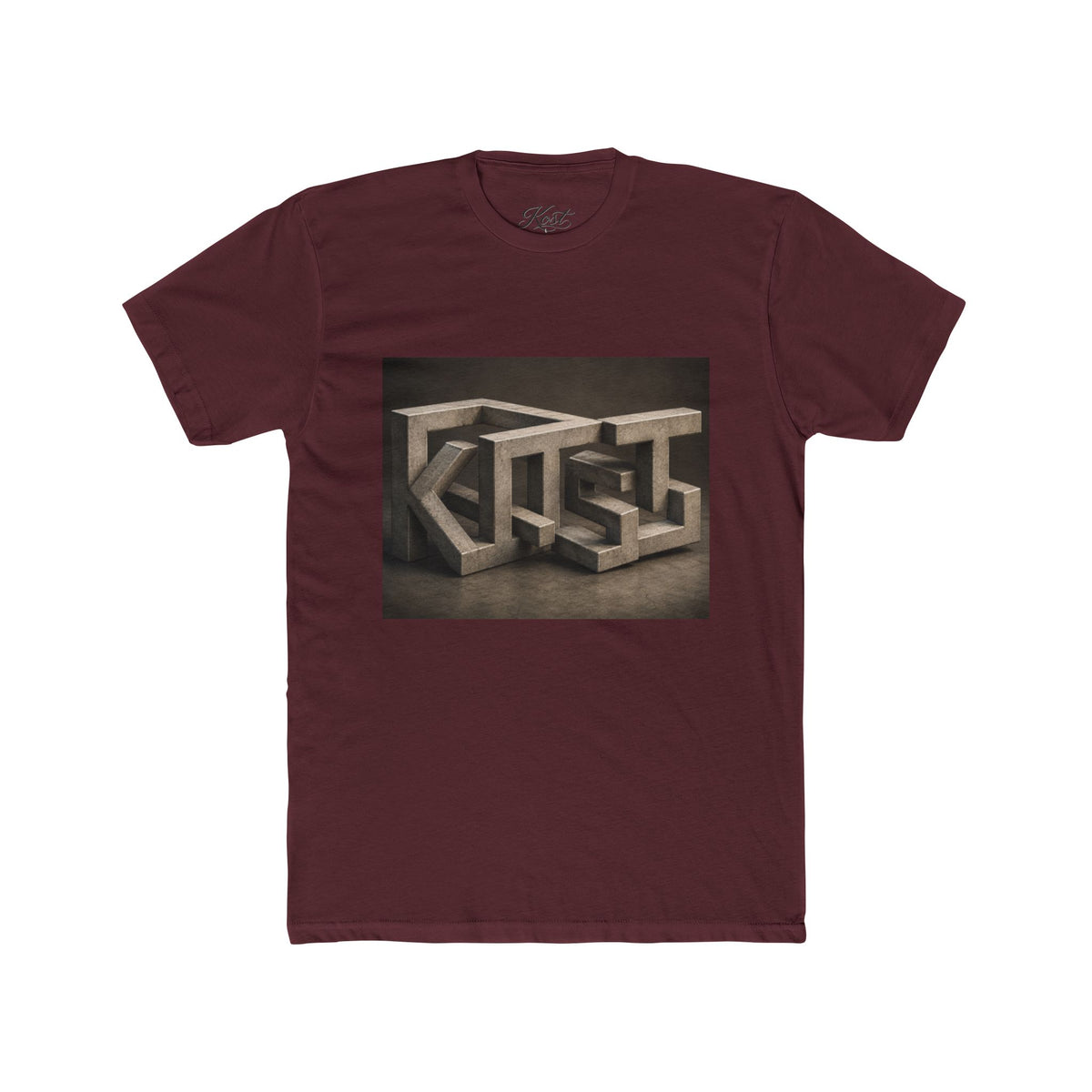 Geometric Concrete Blocks Art T-Shirt