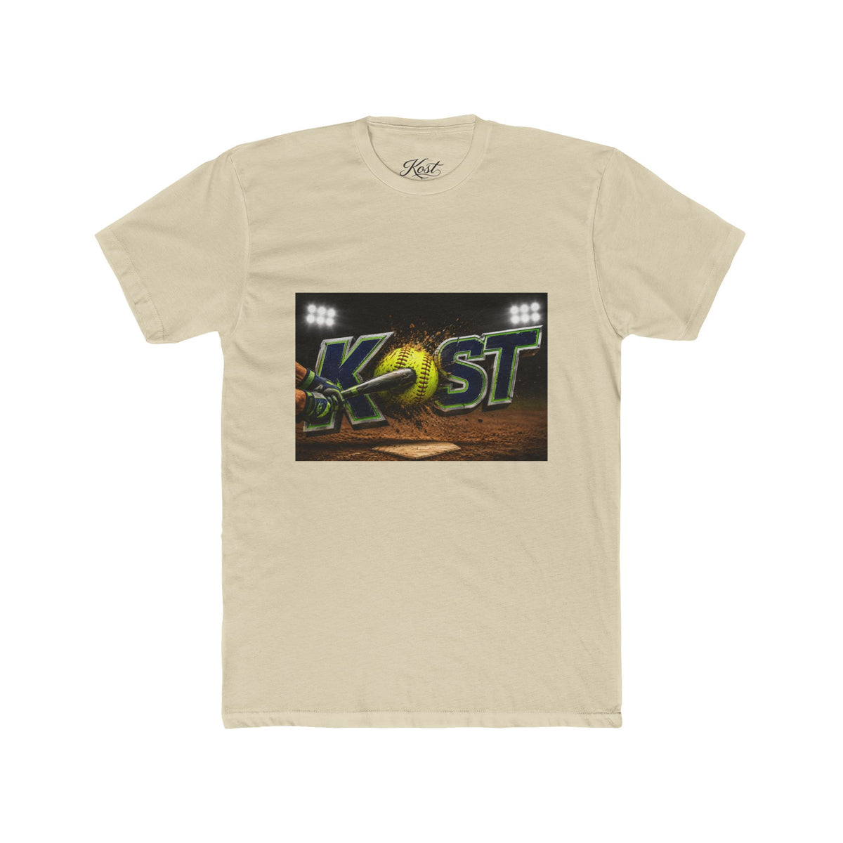 Kost Baseball Graphic Tee — Vintage Stadium Logo T‑Shirt
