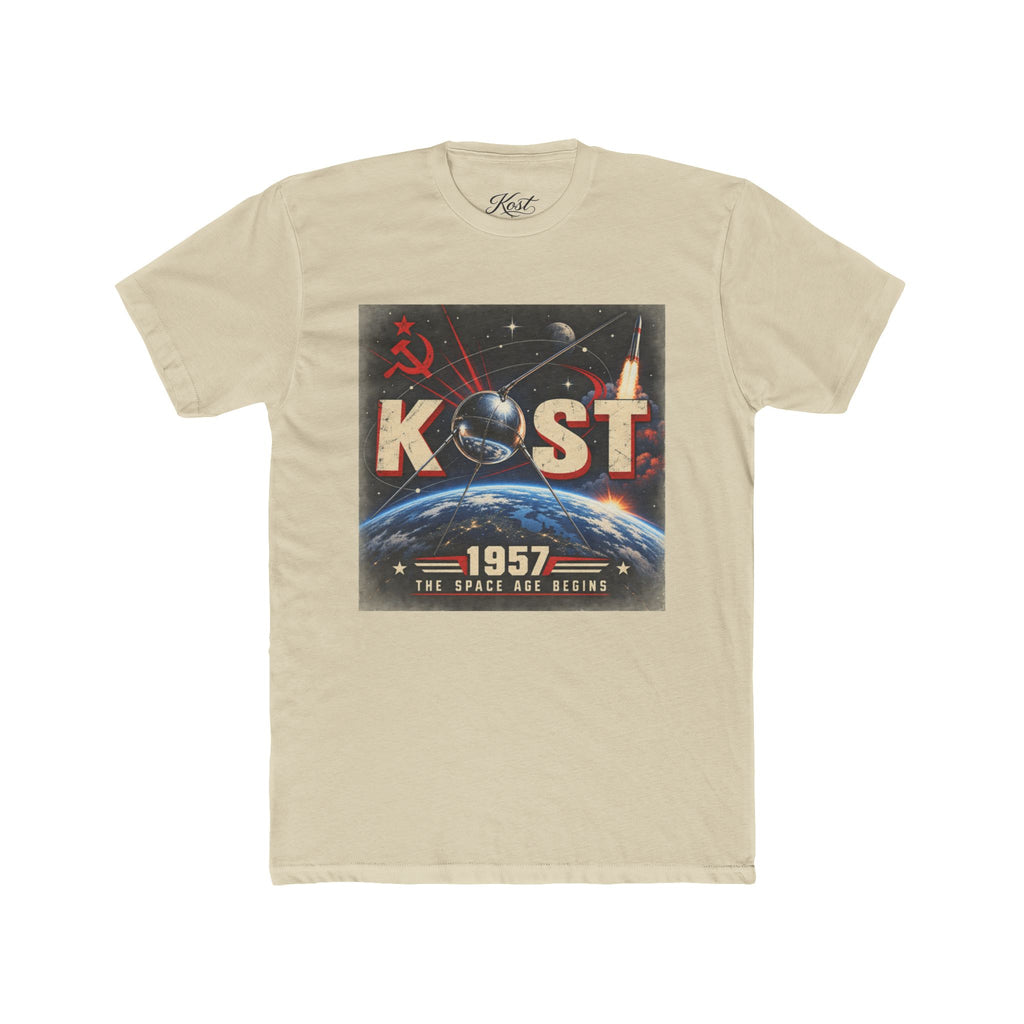 Vintage Sputnik 1957 T-Shirt — Retro Space Race Graphic Tee