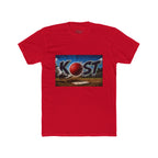 Baseball Graphic Tee — "KOST" Red Ball Field Design
