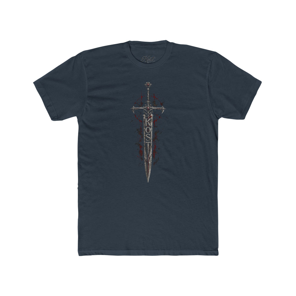 Gothic Sword and Chandelier Graphic T-Shirt