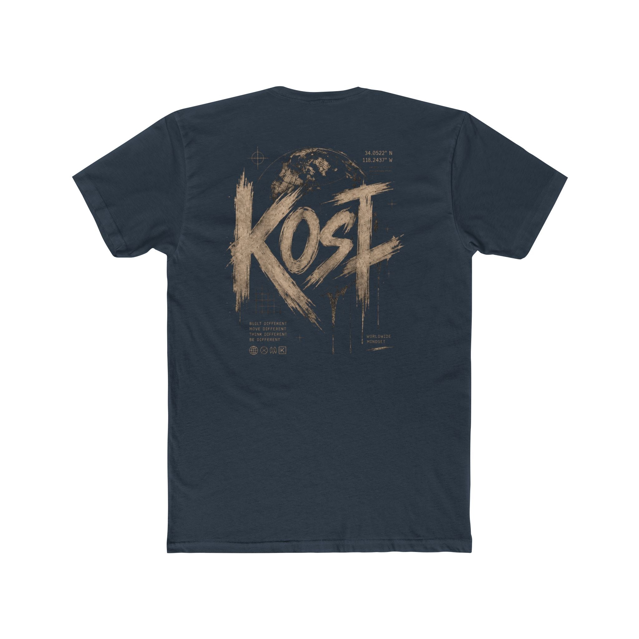 Kost Graphic Tee — Distressed Urban Logo Crewneck