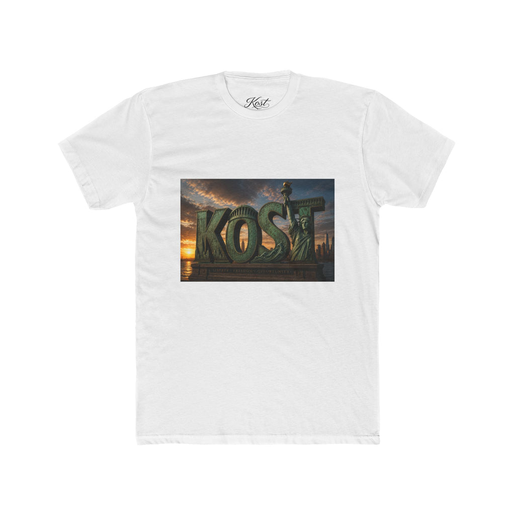 Kost Tropical Sunset T‑Shirt — Vintage Island Logo Tee